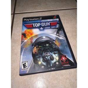 Top Gun Combat zones PlayStation 2 2001 complete